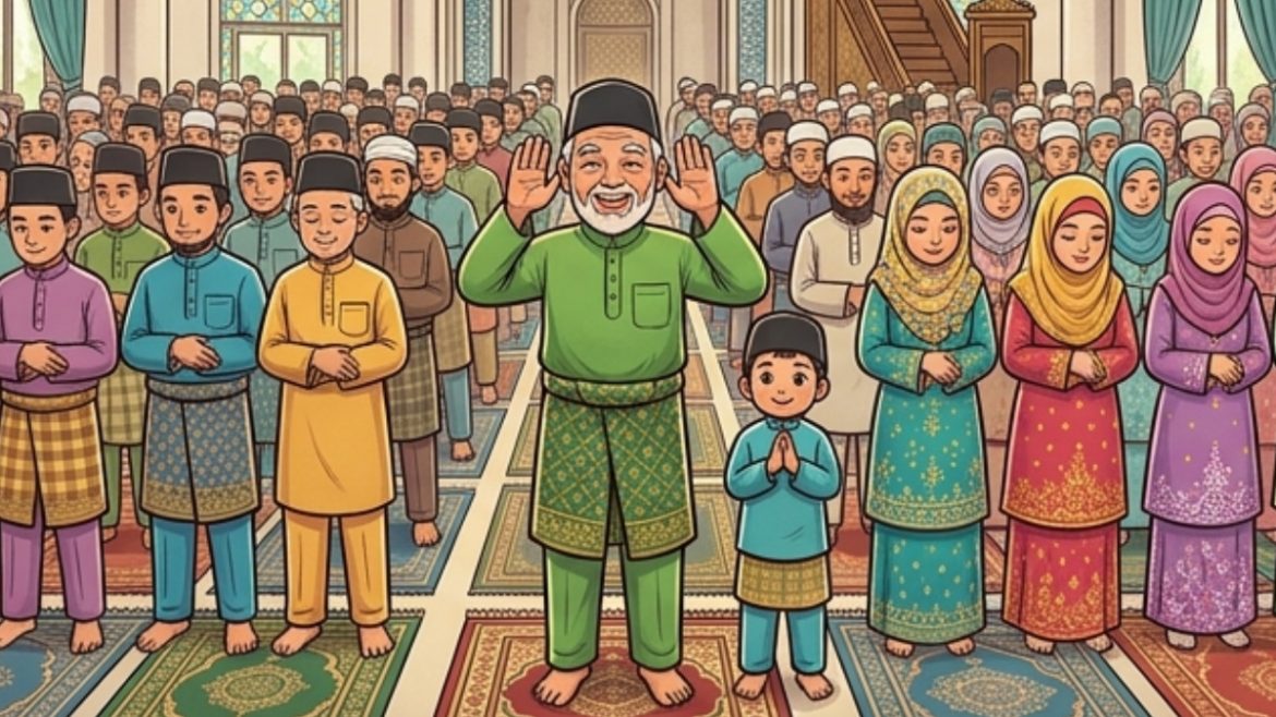 First Time Nak Solat Raya? Ini Panduan Ringkas Untuk Korang!