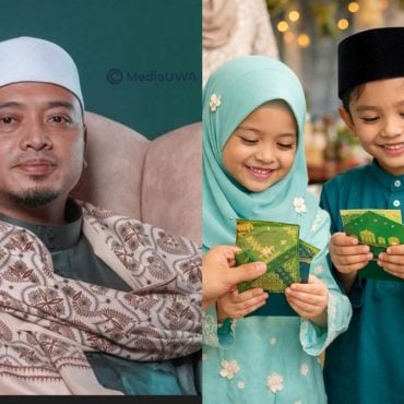 Bukan Sekadar Terima Duit Raya, Ustaz Wadi Annuar Kongsi 9 Adab Yang Perlu Ditekankan Kepada Anak