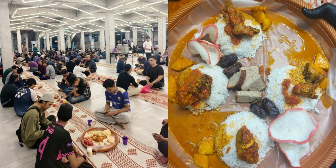 Masjid Ini 'Minta Tolong' 5 Perkara Demi Keselesaan Jemaah Buka Puasa