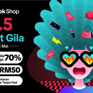 TikTok Shop 5.5 Jimat Gila Tawar Diskaun Sehingga 70% & Voucher RM50!