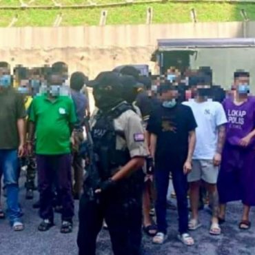 Polis Tahan 43 Individu Disyaki 'Geng Bertopeng' Serang Pusat Hiburan