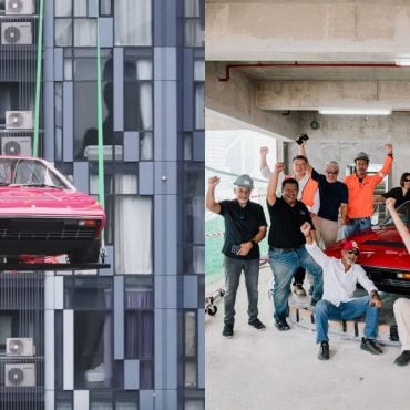 Letak Ferrari Klasik Di Tingkat 29, 'Office Penthouse' Rembawang Cipta 2 Rekod Baharu Malaysia