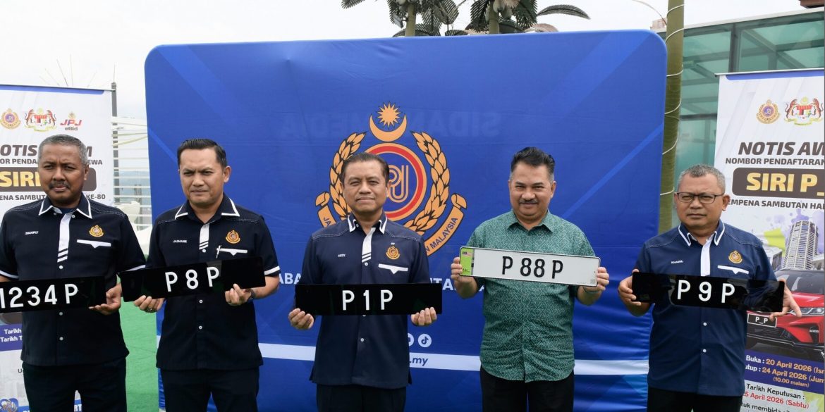 JPJ Kutip RM21.6 Juta: P1P, P9P Catat Nilai Bidaan Tertinggi