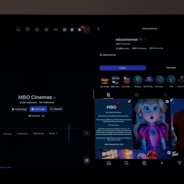 Media Sosial MBO Cinema 'Blackout'