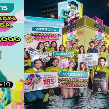 Gempak Di Tengah Bandar! Raksasa ‘Mendarat’ Di Bukit Bintang Sambil Bawa Ganjaran Terbesar Watsons