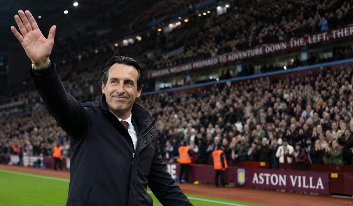 Unai Emery Aston Villa