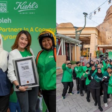 Bukan Biasa-Biasa, 100 Rakan Penghantar Wanita Grab Kini Pemegang Malaysia Book Of Records!
