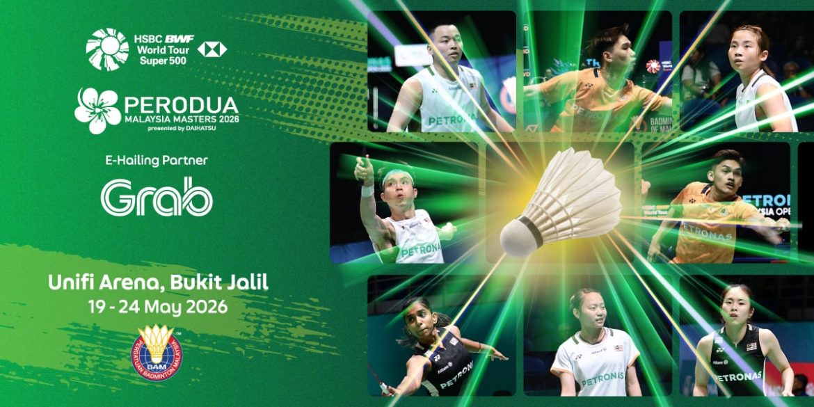 Bukan Sekadar Untuk Peminat, Grab Juga Turut Support Atlet-Atlet Di Malaysia Masters 2026!