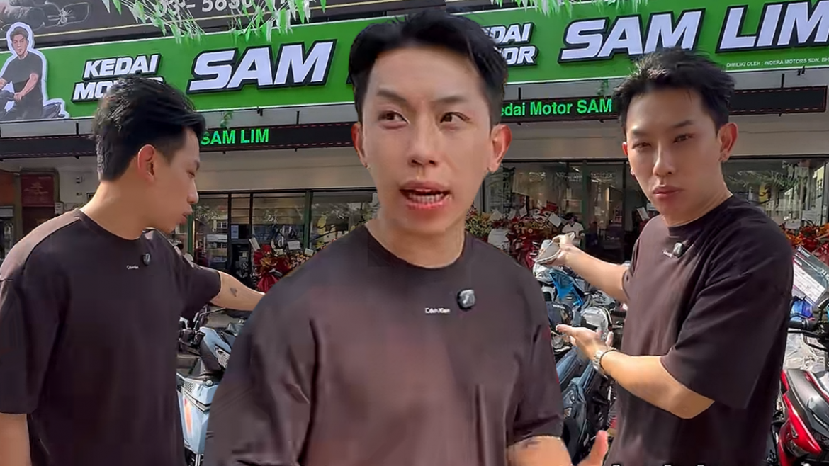 ‘Tak Baik Kata Saya Tunggang, Kepada Makcik Kalau Tidak Puas Hati Boleh Datang Kedai Ambil Motor’ – Sam Lim