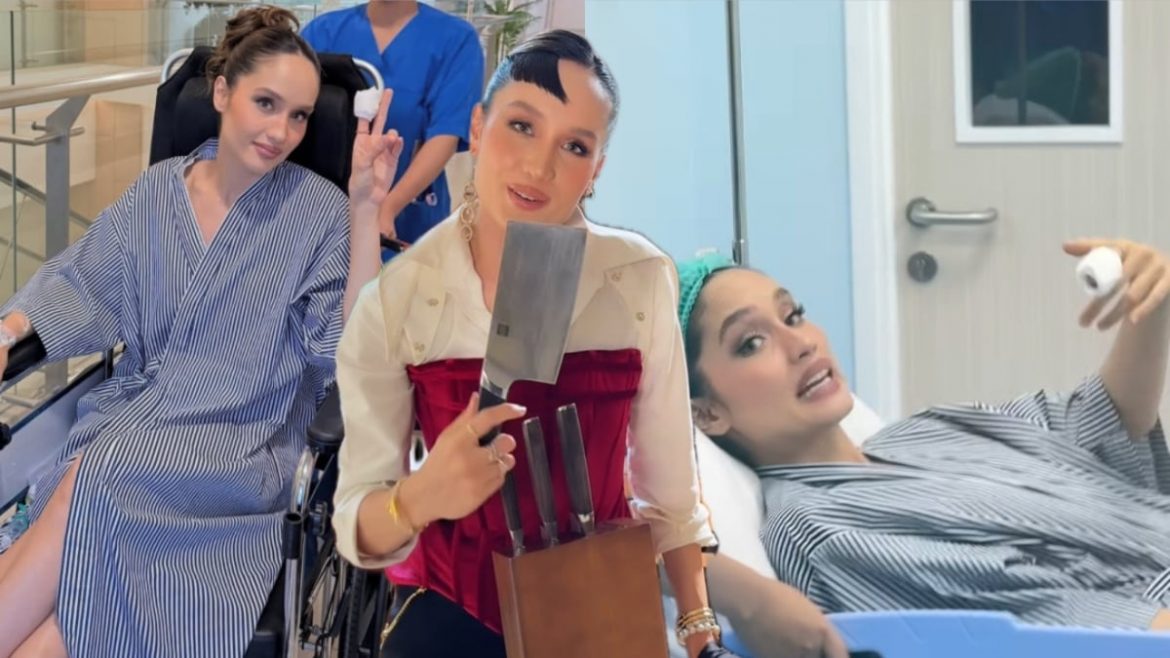 Cinta Laura Dikejarkan Ke Hospital Selepas Jari Terkena Pisau Ketika Potong Limau Nipis – ‘Lukanya Dalam, Kena Jahit’