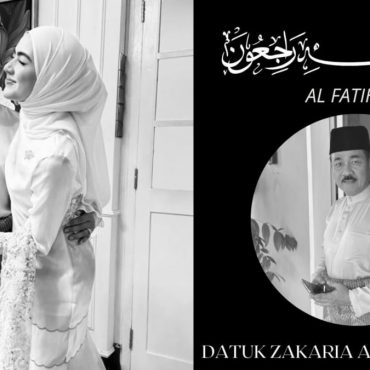 Bapa Erysha Emyra Meninggal Dunia