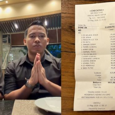 Restoran Pagi Sore Mohon Maaf Selepas Tuduh Pelancong Malaysia Tak Bayar Bil Makanan