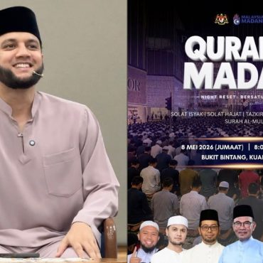 [VIDEO] PU Riz Ajak Orang Ramai Semarak Cinta Al-Quran Menerusi Quranic Madani Di Bukit Bintang