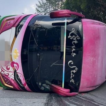 Kemalangan Bas Persiaran Di Genting Highlands: 7 Warga Asing Cedera, 3 Kenderaan Terlibat