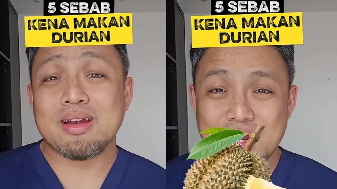 [VIDEO] Pakar Perubatan Kongsi 5 Sebab Kena Makan Durian – ‘Boleh Kurangkan Risiko Masalah Jantung, Kencing Manis’