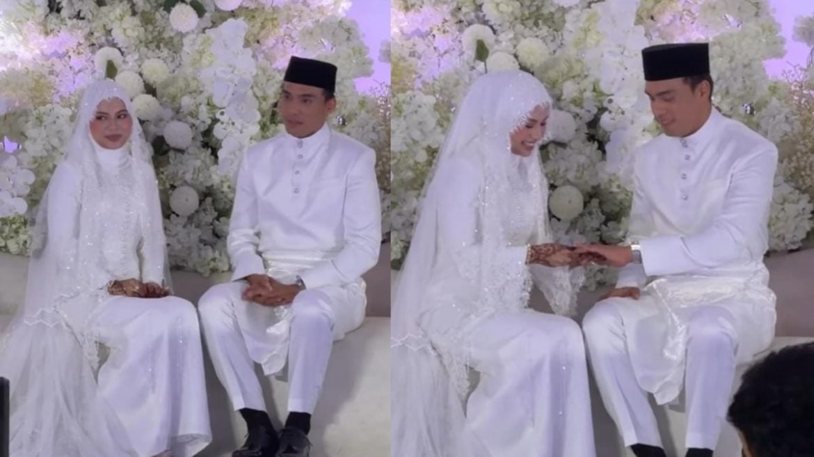 ‘Alhamdulillah, Saya Diberi Peluang & Diizinkan Menjadi Seorang Suami’ – Jazmy Juma Selamat Bernikah 