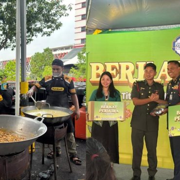 Sentuhan Kasih Dalam Setiap Hidangan, Projek Titipan Kasih & Kimball Bersatu Hargai Perwira Negara