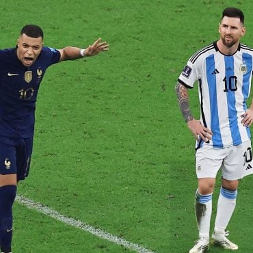 Messi Mbappe Argentina Perancis