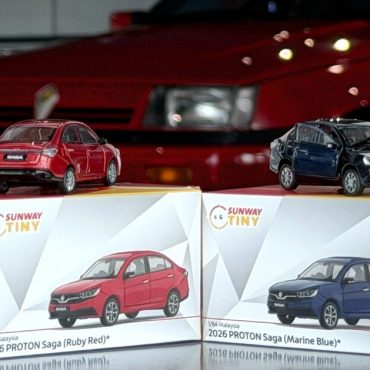 Bawa Memori Versi Poket, Proton Dan Sunway Berkolaborasi Hasilkan Model Skala 1/64 Saga Edisi Terhad