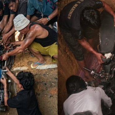 Dua Beradik Maut Kemalangan, Ahli Keluarga Kebumikan Sekali Dengan Motosikal