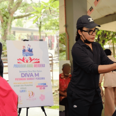Berkongsi Kasih Dalam Semangat Merdeka, Diva M Gunakan Pengaruh Untuk Berbakti