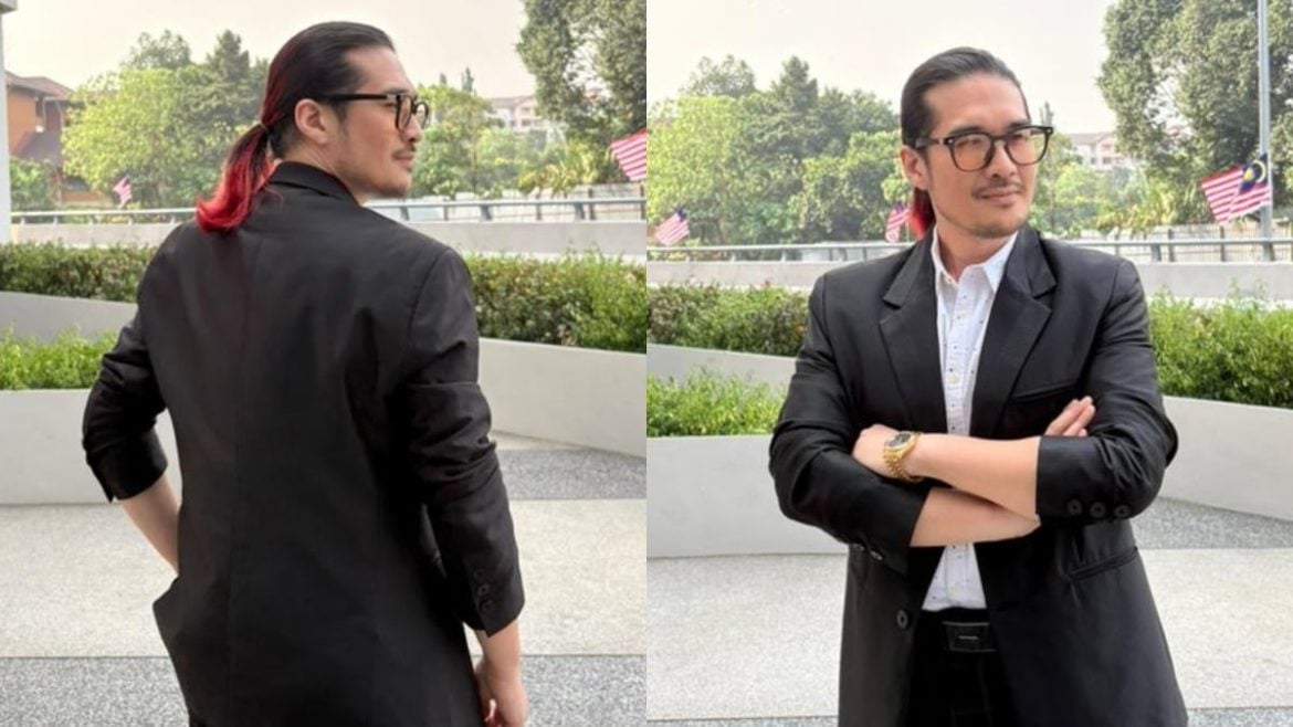 Dazrin Kamarudin Tukar Gaya Rambut Merah, Beri Petunjuk Bakal Kembali Berlakon