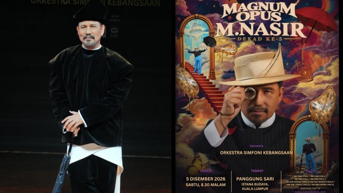 M.Nasir Rai 50 Tahun Perjalanan Seni, ‘Magnum Opus: M. Nasir Dekad Ke-5’ Disember Ini