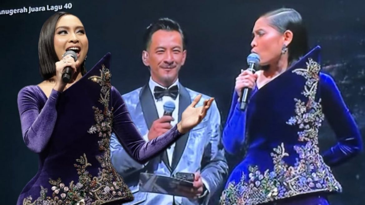 AJL40: ‘Bodypack In Ear Monitor’ Terjatuh Semasa Mengacara, Netizen Puji Sissy Iman Tenang Kawal Situasi