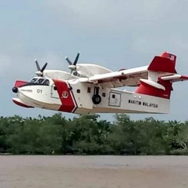 Tular Video Pesawat Maritim Di Sumatera: APMM Nafi Bombardier Bantu Indonesia Padam Kebakaran