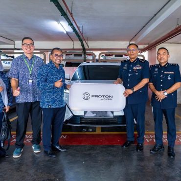 PDRM Bakal Guna EV, PRO-NET Serah 3 Model Proton e.MAS