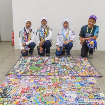 Bermula Minat Suka-Suka, Siapa Sangka Koleksi Pemimpin Pengakap Dari Pontian Ini Cecah 5,000 Lencana